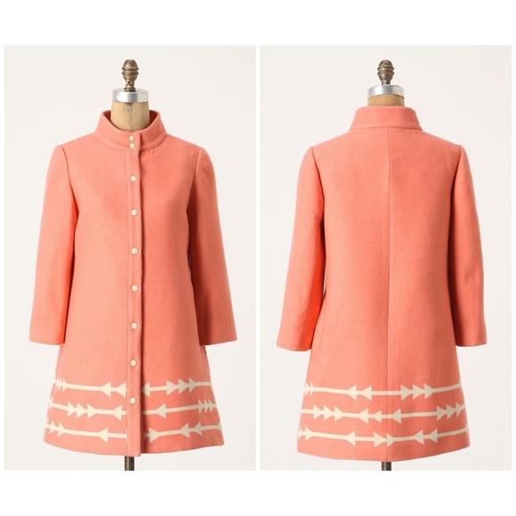 Anthro “Eastward Dress Coat” by Lauren Moffatt - Picture 8 of 14